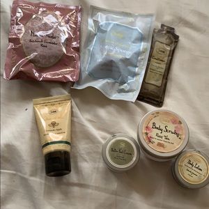 Travel size sabon products